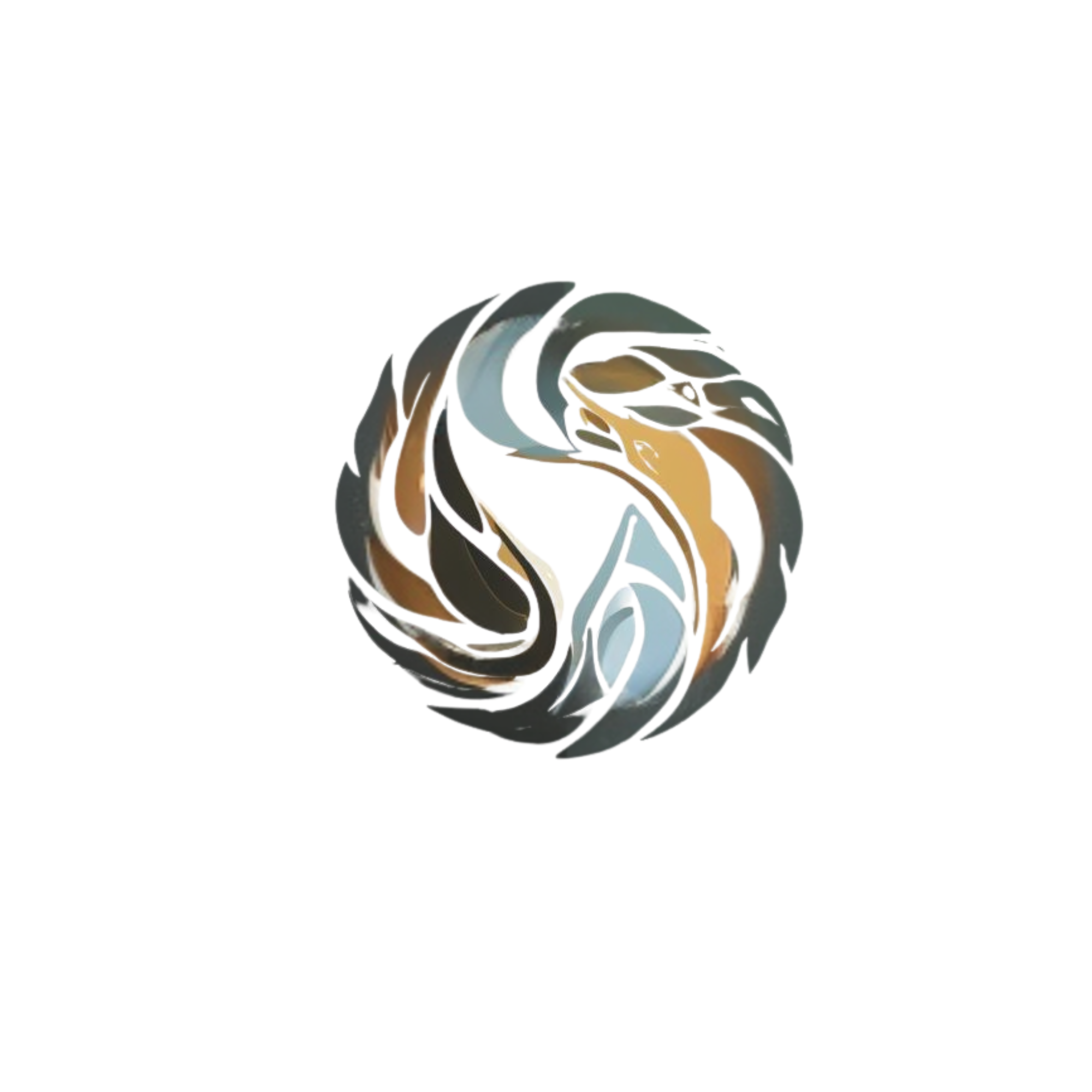 The Soul Collective circular bird emblem
